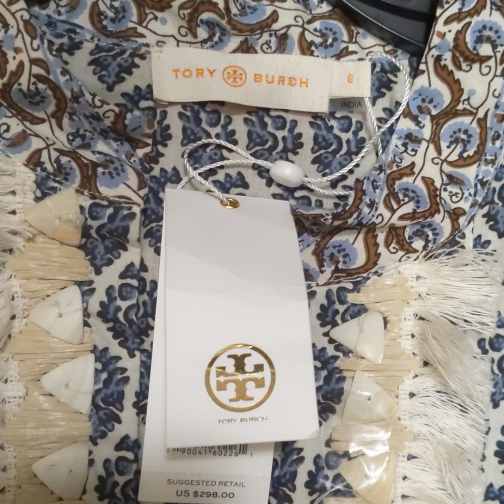 Embellished Tori Burch Tunic